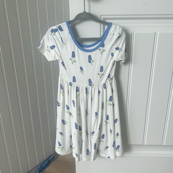 Kyte Baby Blue Bonnets Dress - Picture 1 of 3